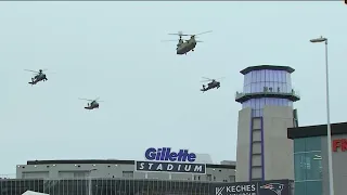 Thousands flock to Gillette Stadium for Army-Navy game