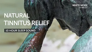 Unlock Better Sleep with Natural Tinnitus Relief: 10-Hour Black Screen Therapy