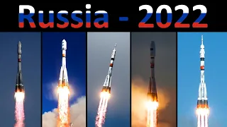 Rocket Launch Compilation 2022 - Russian Rockets | Go To Space