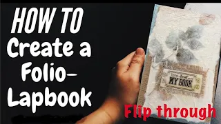 Flip through of Lap-book Junk Journal