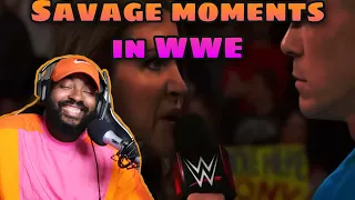 Most Savage Moments in WWE History (Reaction)