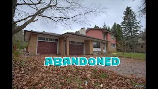 Exploring an Abandoned 1970's Bungalow in Ontario Canada (DAYS BEFORE DEMOLITION)