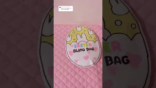 easter blind bag🐣💗 #easter #blindbag #craft#papercraft #papersquishy#asmr#kawaii #unboxing #molang