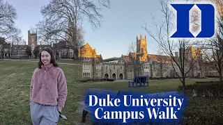 Duke University Campus Walk - Such a Beautiful Campus!