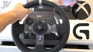 Logitech G920 - Steering Wheel for Xbox One - Unbox & Game Play