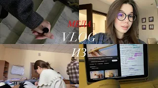 VLOG📸//сколько мы учим?//устаю ли я//заболела..//￼жизнь в меде