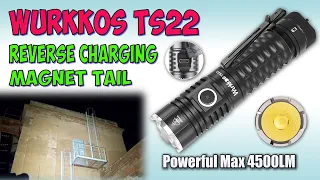 Wurkkos TS22 XHP70.2 ♦ Обзор, замеры, ночные тесты. Review, night tests.