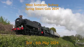 West Somerset Railway Spring Steam Gala 2024