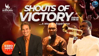 [TUES, MARCH 4TH] SHOUTS OF VICTORY (POWERFUL WORSHIP) WITH APOSTLE JOSHUA SELMAN | NATHANIEL BASSEY