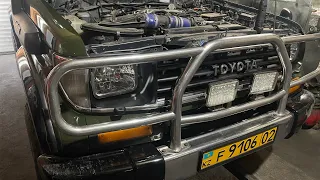 Toyota Land Cruiser Prado 78 подключаем кондиционер, переделываем SWAP.