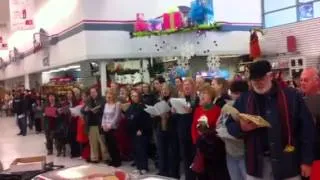 Flash mob at HyVee in Peru