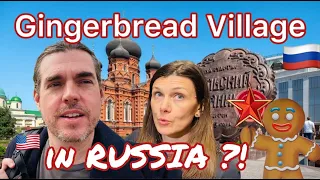 🇺🇸AMERICANS in Tula, RUSSIA eat Famous Gingerbread Pockets!🫚Is this a Village, town or city?🇷🇺🏡