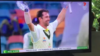 Travis Head Century! 5th Test Ashes