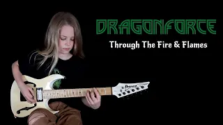DRAGONFORCE - Through the fire and flames - Guitar Cover - Bailey
