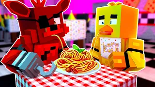 Foxy and Chica are DATING?! | Minecraft Five Night's at Freddy's Roleplay