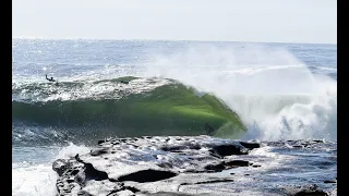 Surfing Cyclone Uesi -Sydney's Cape Solander