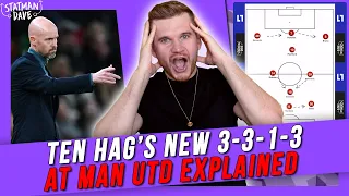 Ten Hag’s New 3-3-1-3 at Man Utd Explained