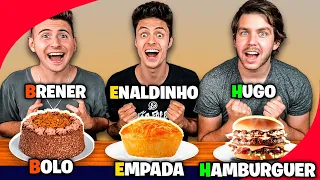 QUEM FIZER A MELHOR COMIDA COM A INICIAL DO NOME VENCE! - Desafio