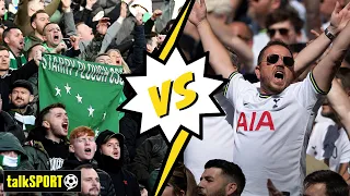 "IS THIS A WIND-UP?!" 😡 Spurs fan CLASHES with Celtic fan over Postecoglou appointment! 👀
