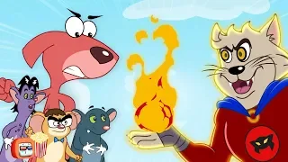 Rat-A-Tat Doggy Don Vs.Cat Man Full Movie | Popcorn Toonz l Children's Animation and Cartoon Movies