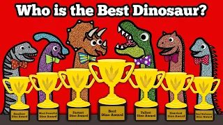 Best Dinosaur Awards | Learn Who is the Tallest, Smallest, Heaviest, Fastest, Most Powerful Dinosaur