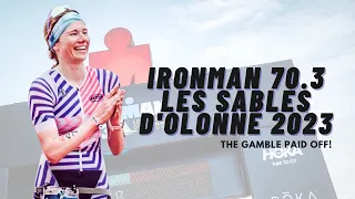 IRONMAN 70.3 Les Sables d'Olonne 2023 // My best professional triathlon so far despite the bad prep!