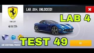 Asphalt 8 Ferrari F60 America R&D Test 49 Lab 4