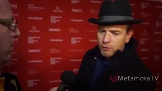 Matt Duhamel with Ewan McGregor, "Miles Ahead" Sundance Film Festival