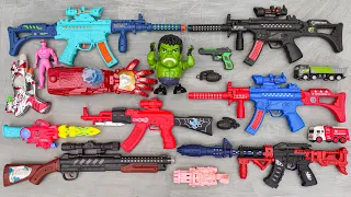 Mencari Tembakan Nerf Gun war Gun, Revolver, Gear Light Gun, AK47, Sniper Rifle, Spiderman Gun