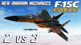 DCS: F-15C Eagle Vs F-16 Viper 2v3 Beyond visual Range Engagement/Tacview Breakdown.