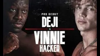 Social Gloves Deji VS Vinnie Hacker FULL FIGHT Youtube Vs Tiktok