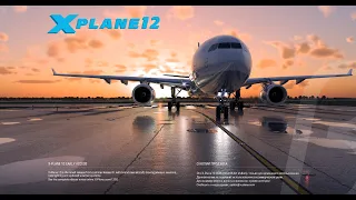 X plane 12 / Первый запуск