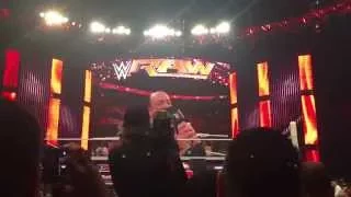 WWE Monday Night RAW (LIVE! In San Jose Sap Center [8/3/15] Brock Lesnar's Entrance