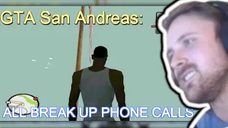 Forsen Reacts To GTA San Andreas - ALL Breakup Phone Calls