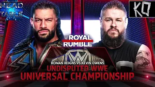 FULL MATCH - Roman Reigns Vs Kevin Owens | WWE Undisputed Universal ChampionShip | Royal Rumble 2023
