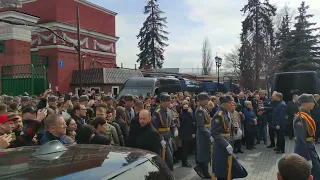 Похороны Владимира Жириновского в Москве. Новодевичье кладбище