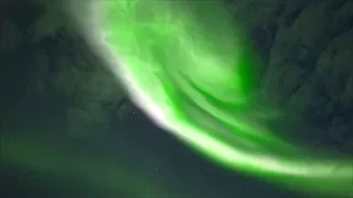 Красивейшее северное сияние наблюдали в Финляндии