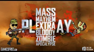 Mass Mayhem - Zombie Apocalypse - (Flash Game) #210