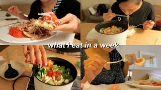 food vlog 😋 | what i eat and cook in a week 🍜🥘