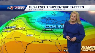 WATCH: Arctic blast brings bitter cold temperatures, wind chill advisory in the mountains, and wa...