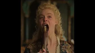 #ElleFanning as #Catherine the Great #Russian #Roulette #Scene #digitalart #tv #humor #comedy #clip