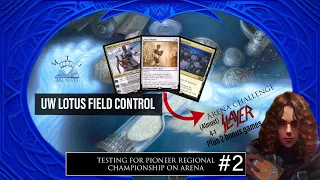 UW LOTUS FIELD CONTROL-( EXPLORER/PIONEER) REGIONAL TESTING ON ARENA #2