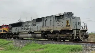 CP 7023 leads UP MLDDI through San Marcos, TX