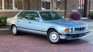 Is this the last OG BMW 7 Series?  This 1990 BMW 735IL is the end of the line for legendary 6cyl!