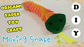 Amazing Paper Snake | Moving Paper Toys #paper #toy #crafts