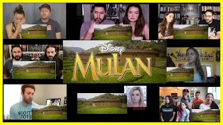 Mulan Official Teaser Trailer Reaction Mashup (2020)