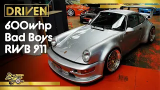 RWB JDM tuner wide body Porsche 911 Turbo - big boost!