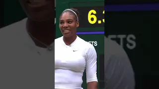 Serena Williams returns 138mph serve in Wimbledon mixed doubles