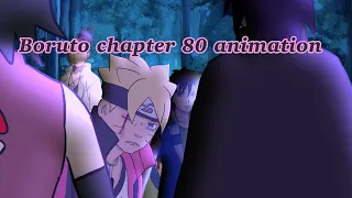 Boruto Chapter 80 fan animation