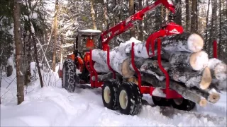 Logging with a Farm Tractor in the Boreal Forest of Northeastern U.S.A. - Chapter 3